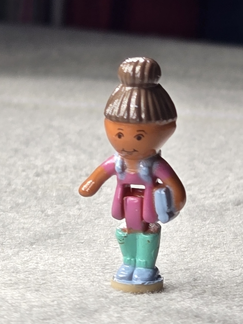 Polly Pocket 1993 Light Up School House - Mitzie / Kim Figure